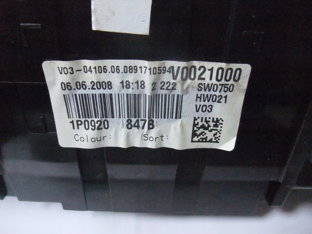 фото №8, Набір стартовий seat leon 1.9 bls бортовий комп'ютер прилади