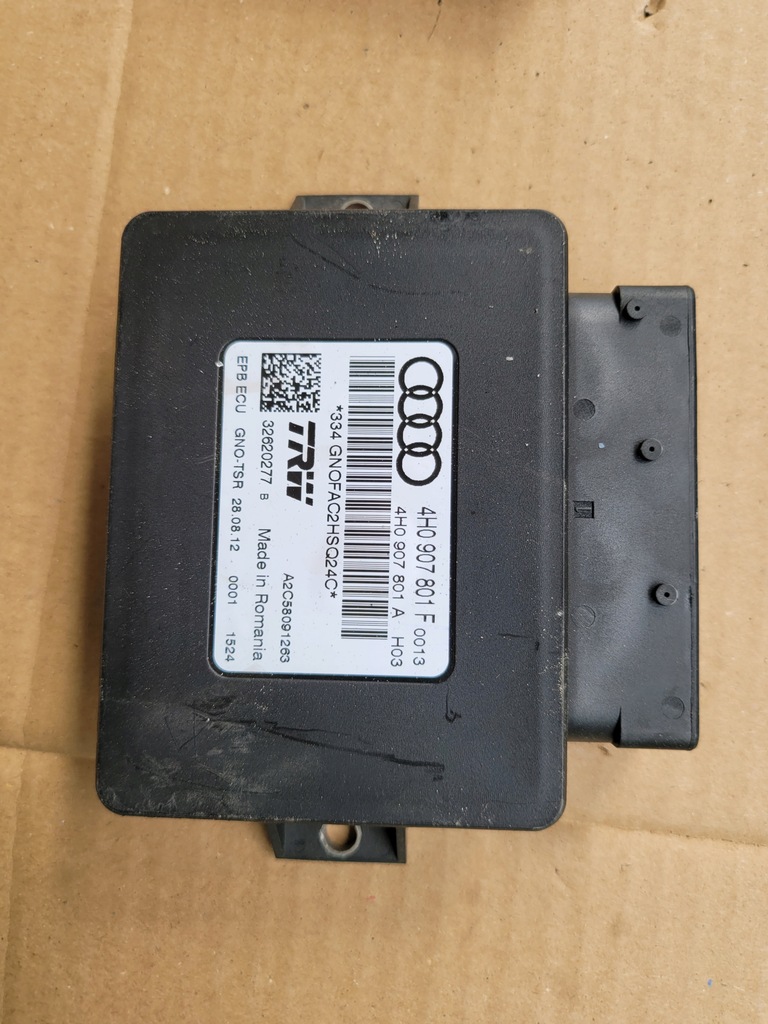 фото №1, Модуль тормоза ручного audi a6 c7 a7 a8 4h0907801f