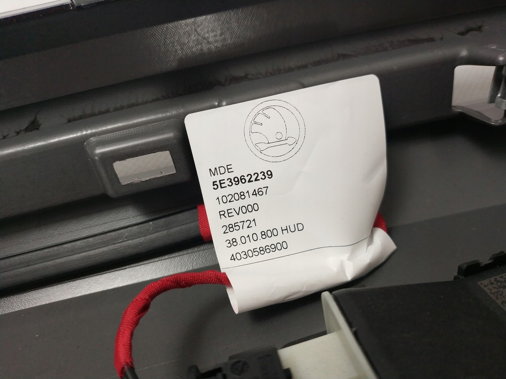 фото №12, Спойлер бампера задняя octavia 4 rs kombi 5e7807521e