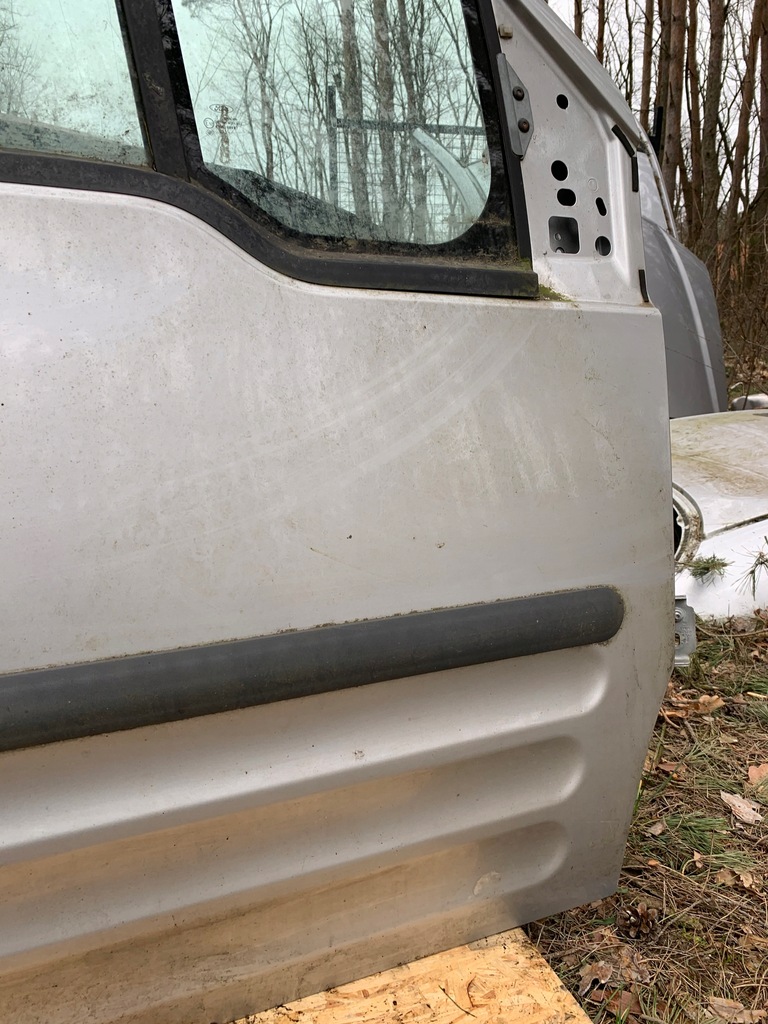 фото №9, Transit connect mk1 двері правий перед скло ручка сріблястий bdb