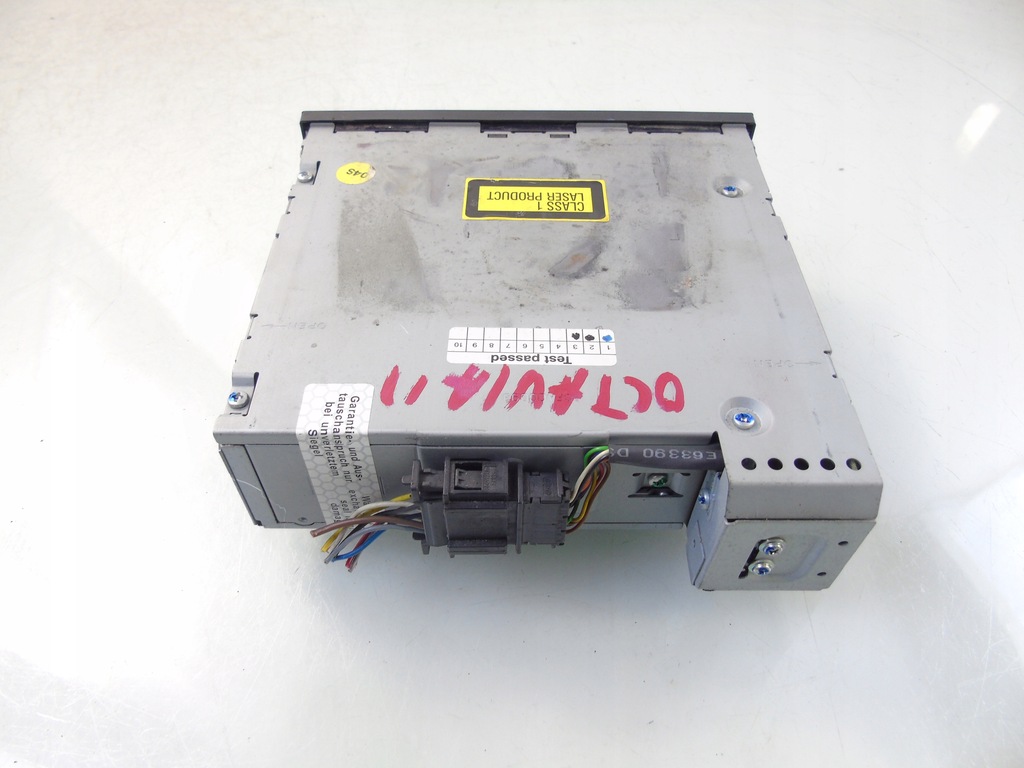 фото №8, Чейнджер дисків cd skoda octavia ii 1z0035111a