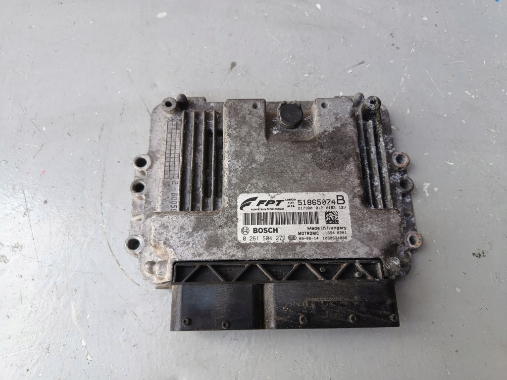 фото №1, Alfa romeo 159 brera 1.75 tbi бортовий комп'ютер двигуна 51865074 0261s04279