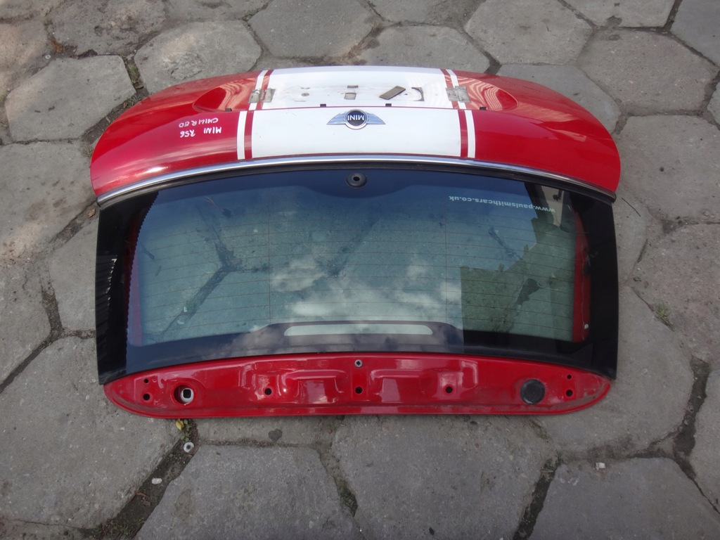 фото №4, Кришка багажника багажника mini cooper r56 chili red