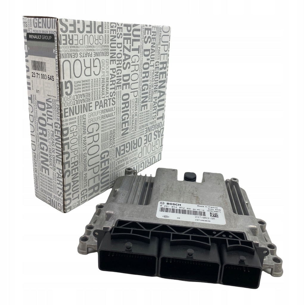 фото №1, Бортовой компьютер двигателя renault 0281034052