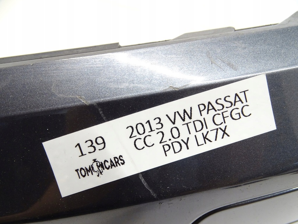 фото №11, Kpl бампер перед передній vw passat cc lift омивачі pdc lk7x 12-16r