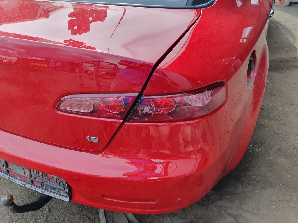 Alfa romeo 159 05-11 бампер задній задній sedan rosso 289/a комплект Оригінал