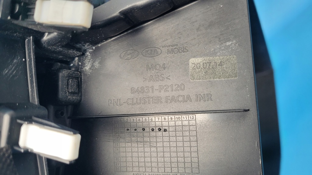 фото №7, Kia sorento iv 20r захист рамка спідометра 84831-p2140 84831-p2120