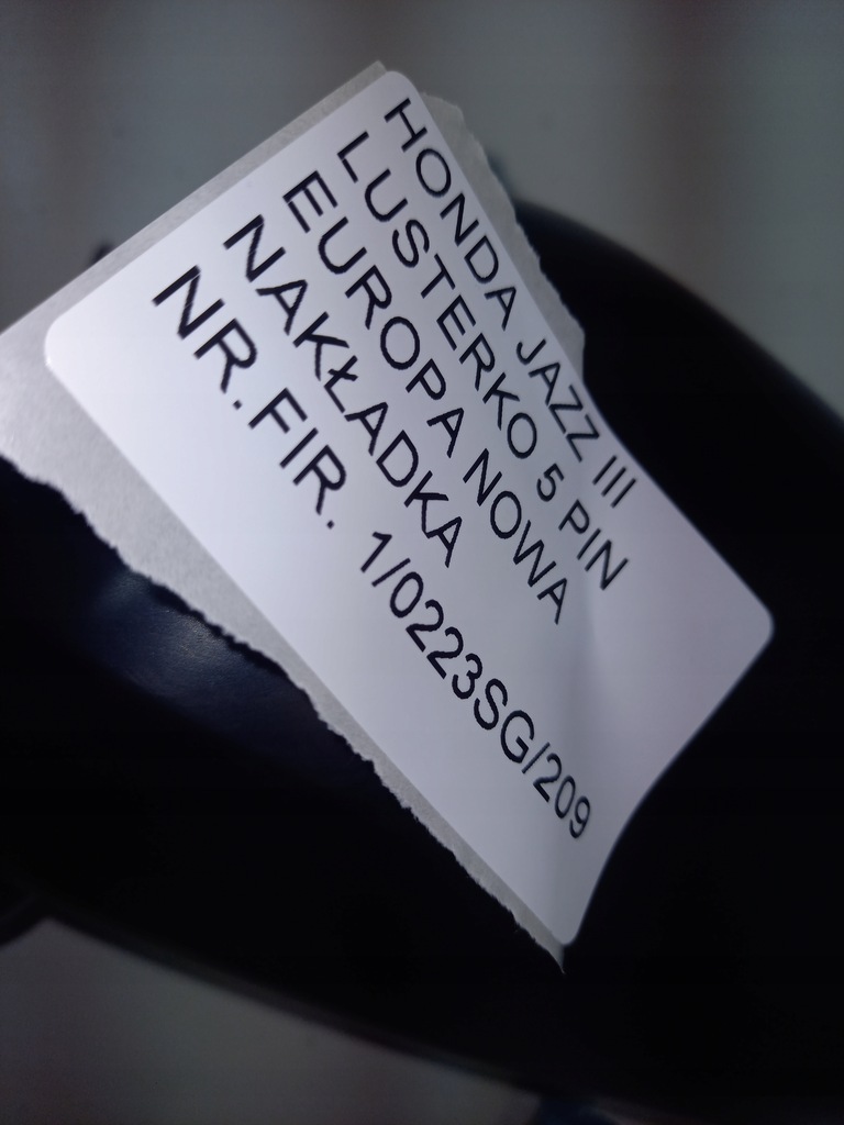 фото №7, Honda jazz iii дзеркало ліва europa oem 5pin 5 pin