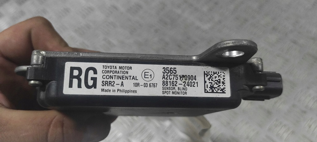 фото №2, Lexus rc 350 rcf модуль мертвый точка система контроля слепых зон радар