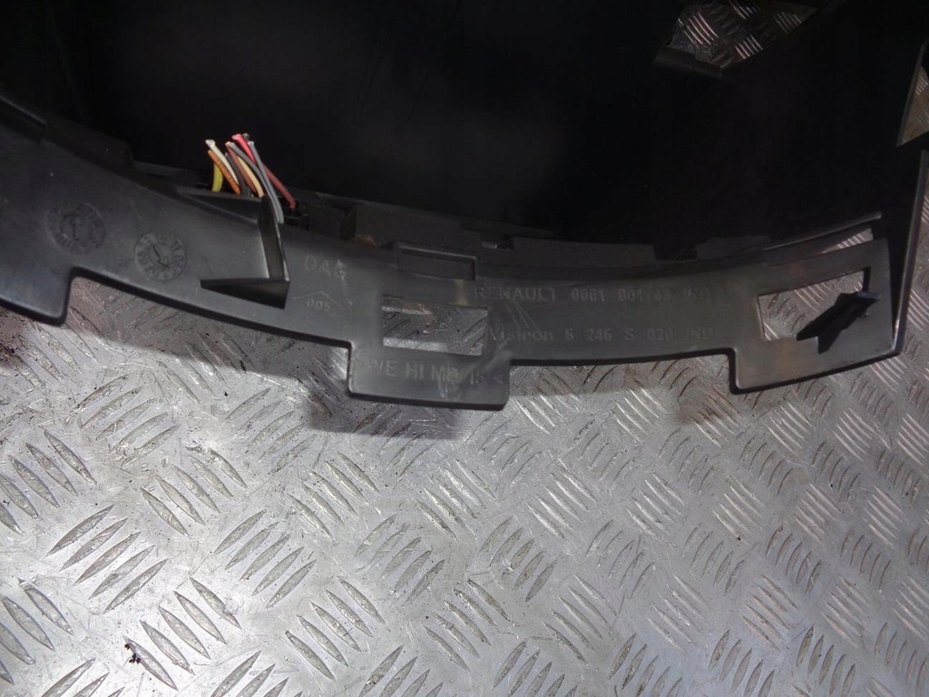 фото №15, Приборная панель приборная консоль приборная панель + подушка безопасности пассажира renault clio iii 05- eu