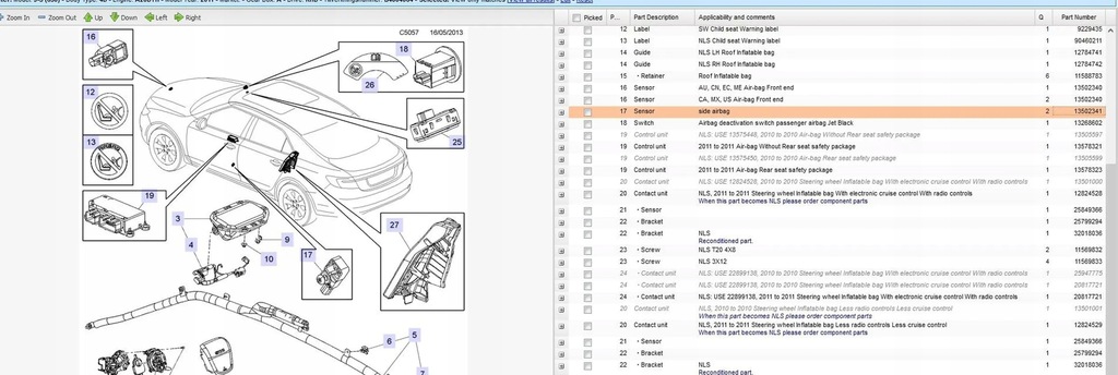 фото №6, Saab 9-5 2011 датчики удару