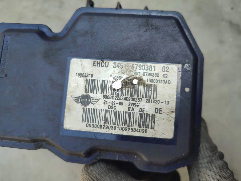 фото №2, Насос abs блок керування mini one - cooper r57 2010