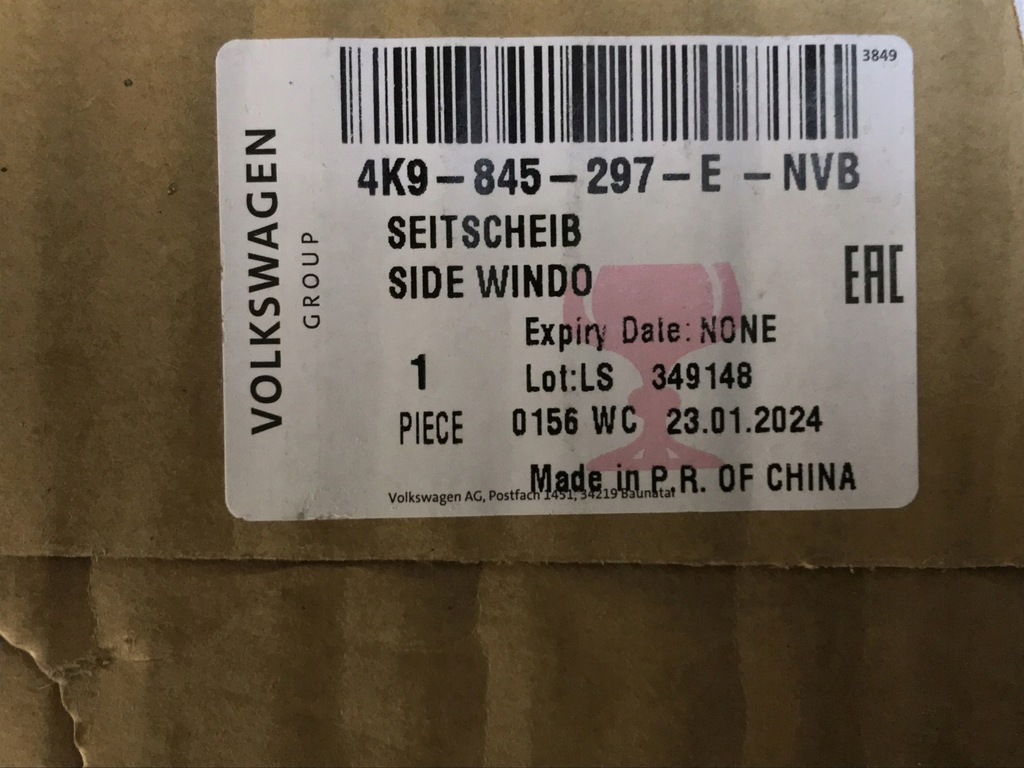 фото №11, Скло задня ліва audi a6 c8 kombi 2019r 4k9845297e