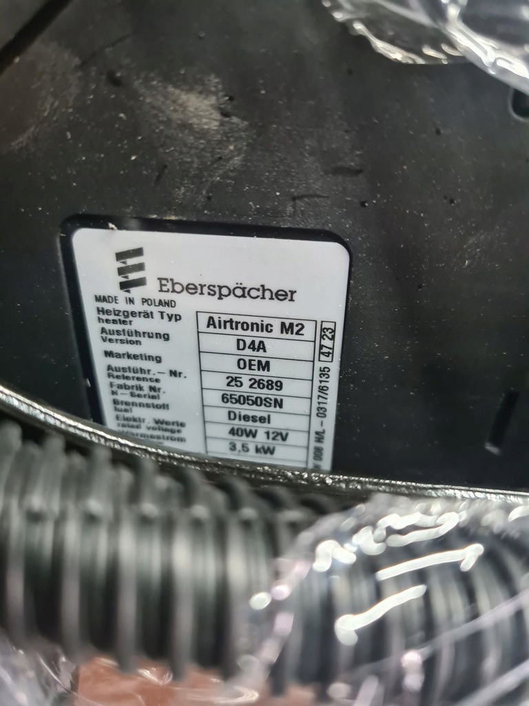 фото №14, Vw t6 7la multivan 2n0819008d eberspacher m2 d4a 12v дизель 2023r.