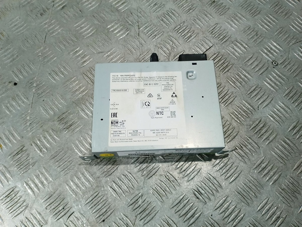 фото №4, Тюнер радио peugeot 208