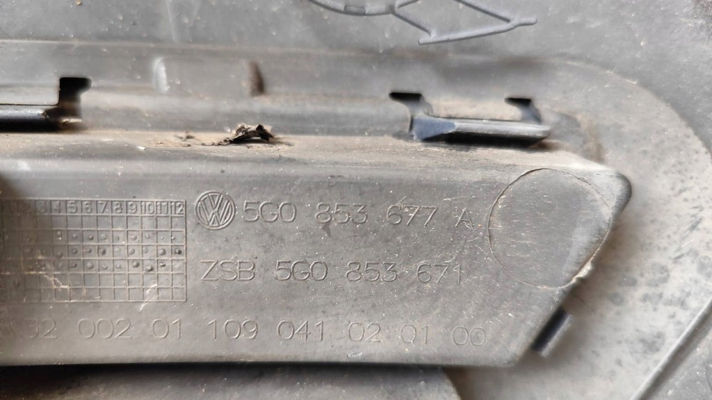 фото №10, Vw golf vii 5g0 бампер перед 5g0807221 оригинал