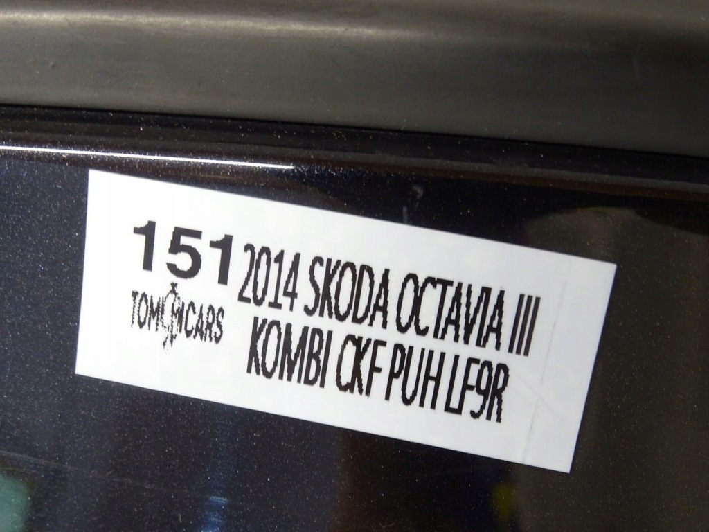 Дверь правый перед правое передние skoda octavia iii 5e lf9r Киев