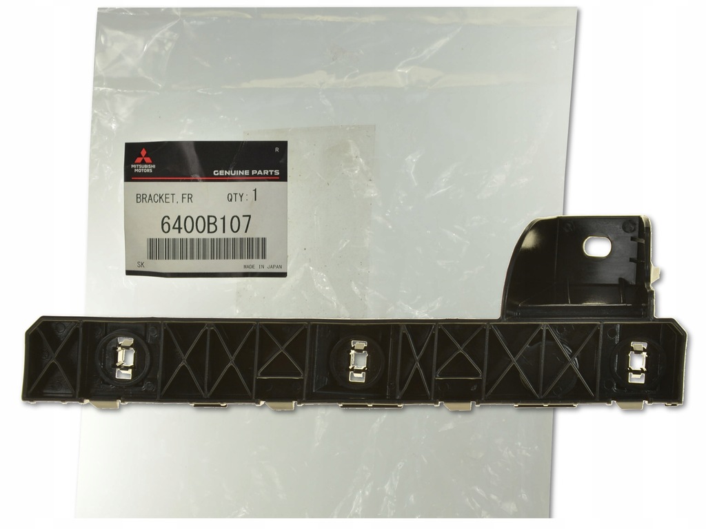 фото №1, Направляющая кронштейн бампера левый перед 6400b107 оригинальный номер