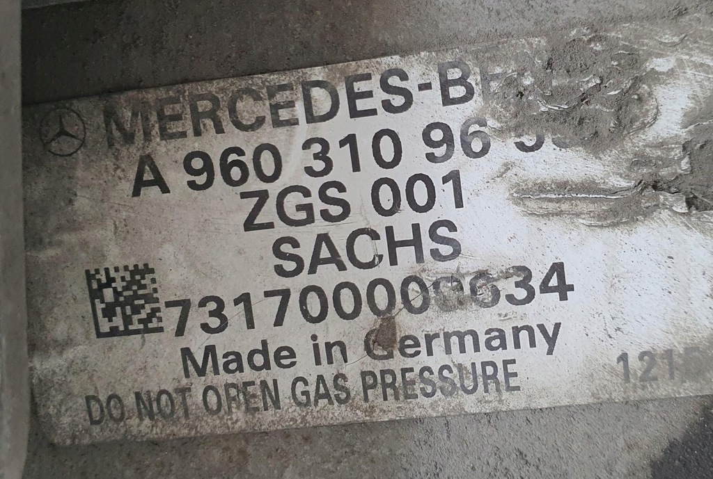 фото №7, Балка подвеска кабины задняя mercedes actros mp4 a1700012448