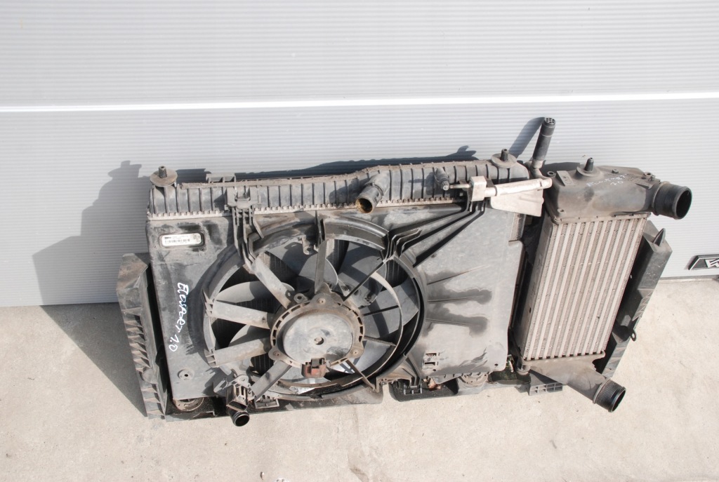 фото №2, Ford ecosport кронштейн радиатор 1.0 ecoboost