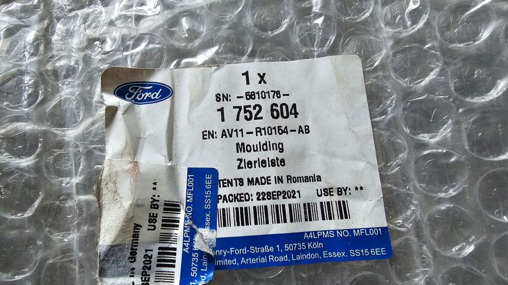 фото №11, Поріг молдинг поріг права ford b-max av11-r10154ab