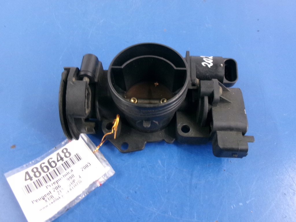 фото №1, Peugeot 206 1.4 75km дроссельная заслонка solex psa 651