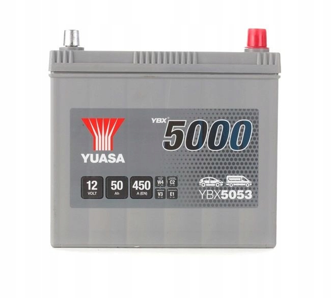 Купити Акумулятор yuasa 50ah 450a ybx5053 jap p+