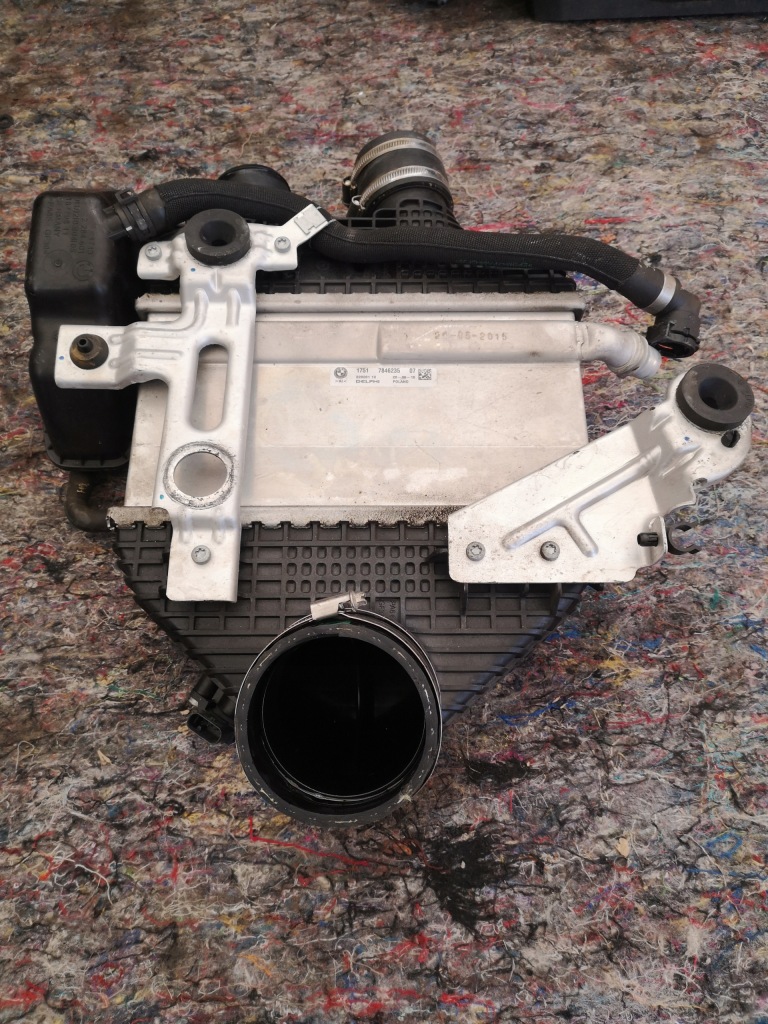 фото №1, Радиатор интеркулер 7846235 bmw m2 f87 m3 m4