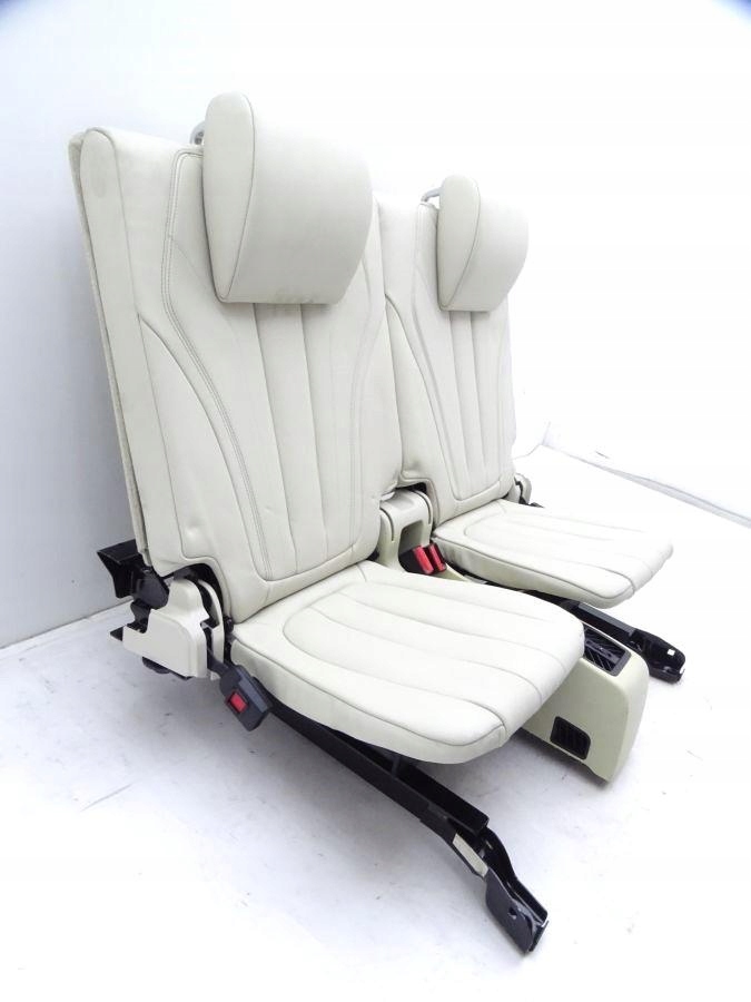 фото №13, Bmw x5 f15 13-18 сидіння комфорт заднє сидіння бежева шкіра europa 7 осіб 265km