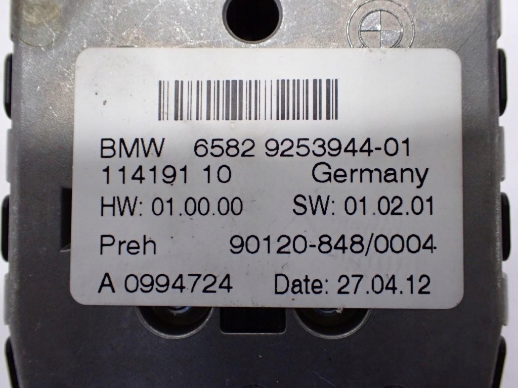 Навігація navi радіо дисплей 9282040 9231321 bmw x3 f25 12r Зі Шроту