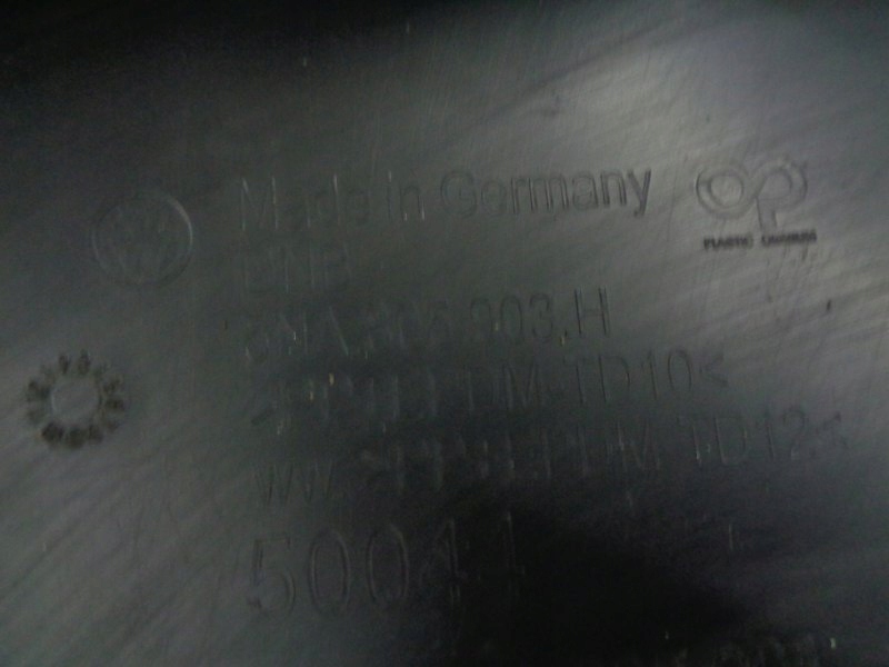 фото №9, Vw tiguan ii спойлер накладка бампера перед