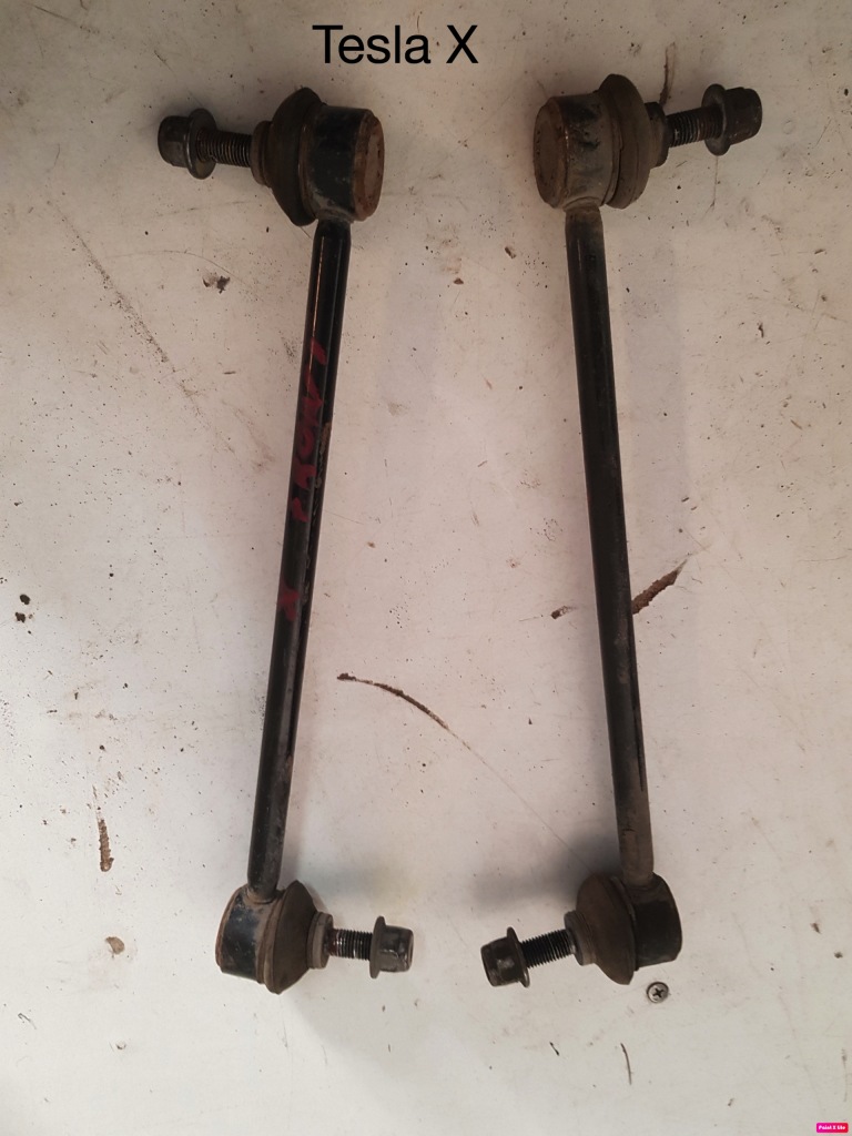 фото №4, Tesla s lift x, s 4x2 з'єднувачі стабілізатора перед
