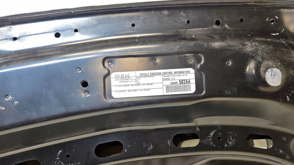 Капот кришка двигуна dodge ram trx 2021-2024 алюмінієва оригінальна в Україні