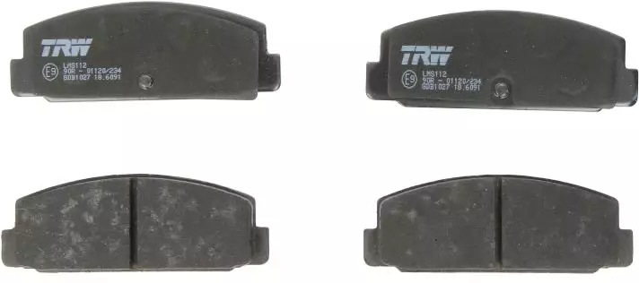 фото №1, Trw gdb1027 набор тормозных колодок тормозных, тормоза дисковые