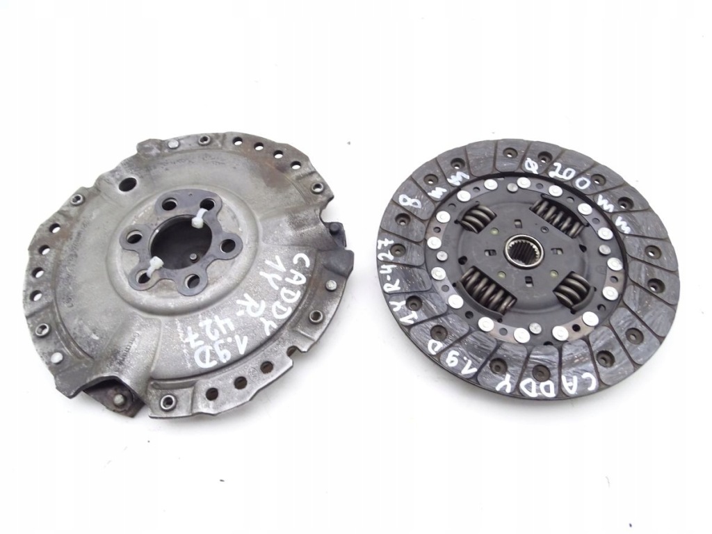 фото №1, Vw caddy ii 96-04 1.9 sdi прижим диск 200mm 8mm