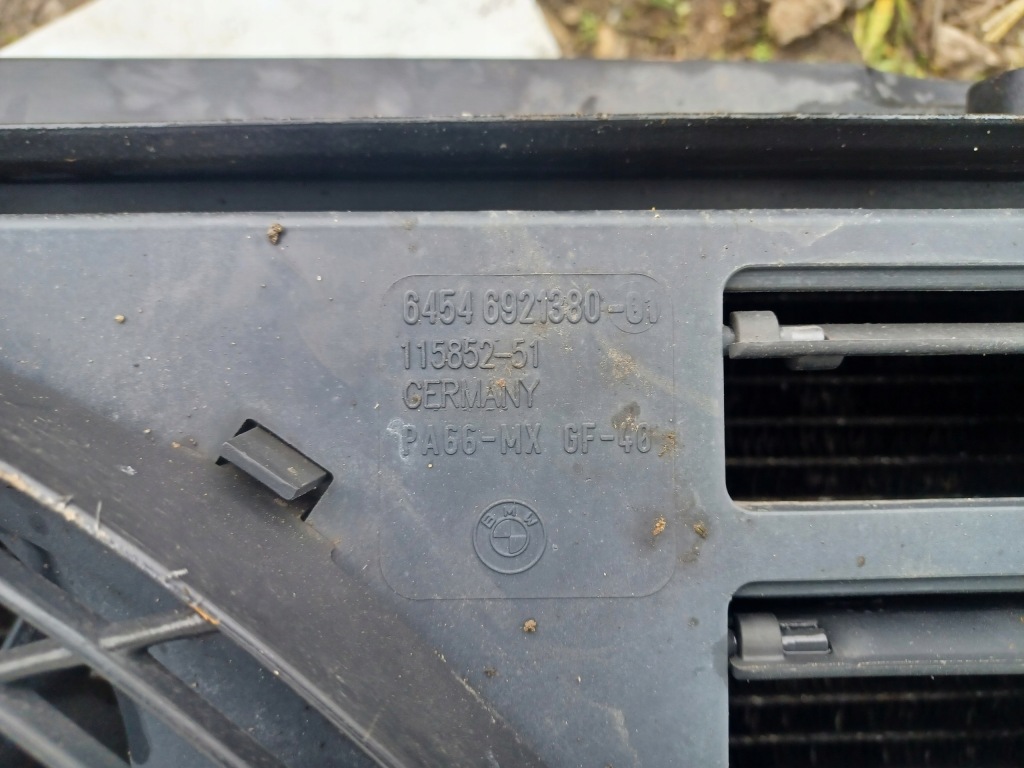 Bmw 7 e65 3.0d радіатор води комплект вентилятор 6921380 7795383 Київ