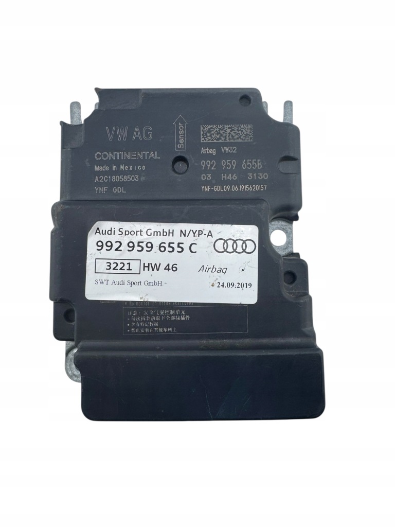 Купить Модуль блок управления подушка безопасности porsche 992 1