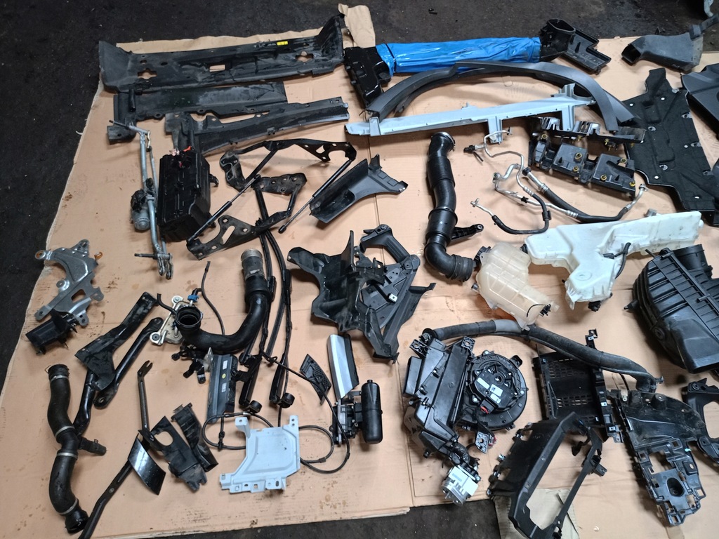 фото №16, Капот бампер лампы крылья pas радиатор land rover defender l663 дизель