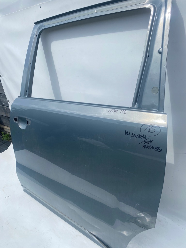 фото №8, Vw sharan seat alhambra 7n ліва двері задня задні 7n0843207 7n0843207l