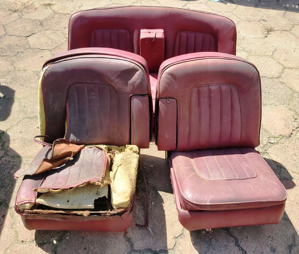 фото №5, Rolls - royce silver shadow bentley сидіння заднє сидіння комплект оригінальний