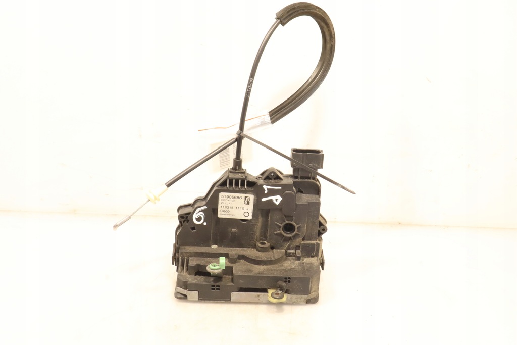 фото №1, Замок лівий перед двері fiat punto 2012