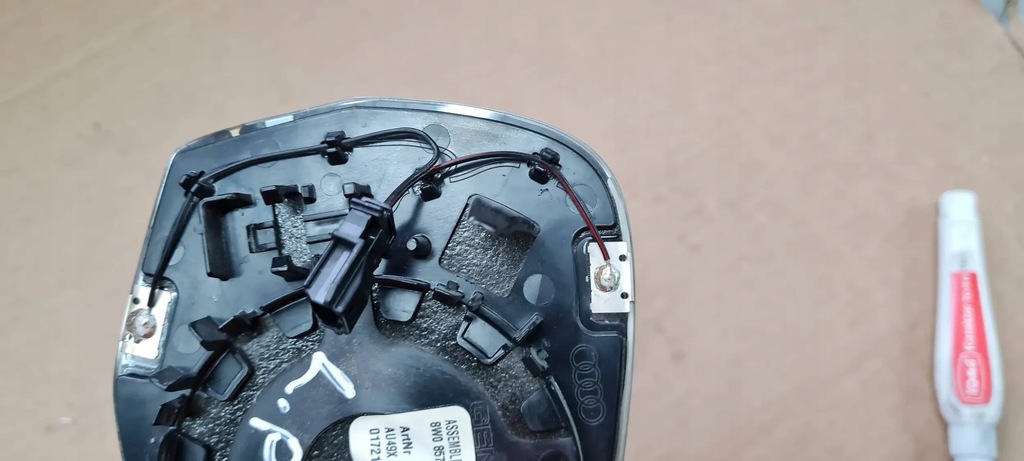 фото №10, S5 8w lift a5 вкладиш дзеркало фотохромний лівий перед 8w0857535f a4 b9 8w