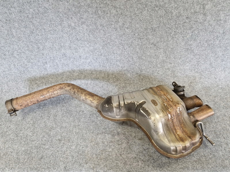 фото №1, Bentley continental gtc 3w0253611a гаситель выхлоп