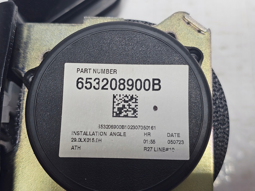 фото №9, Subaru crosstrek xv 22- ремені безпеки задня usa