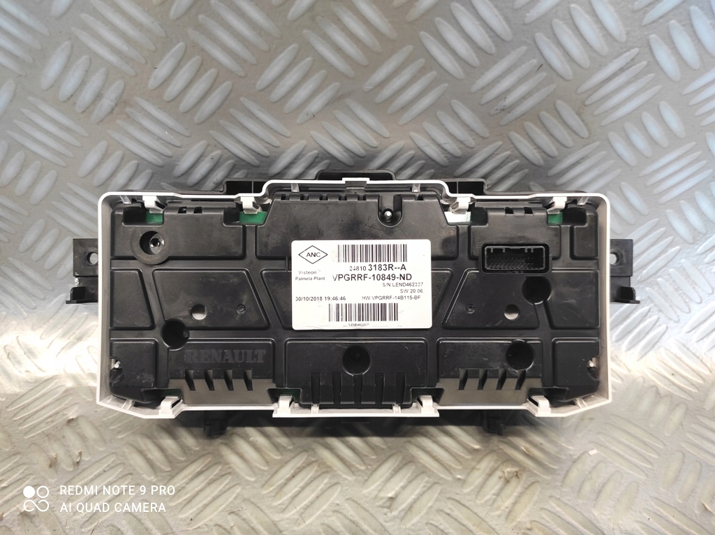 фото №4, Счетчик приборы europa renault captur lift 1.5 dci