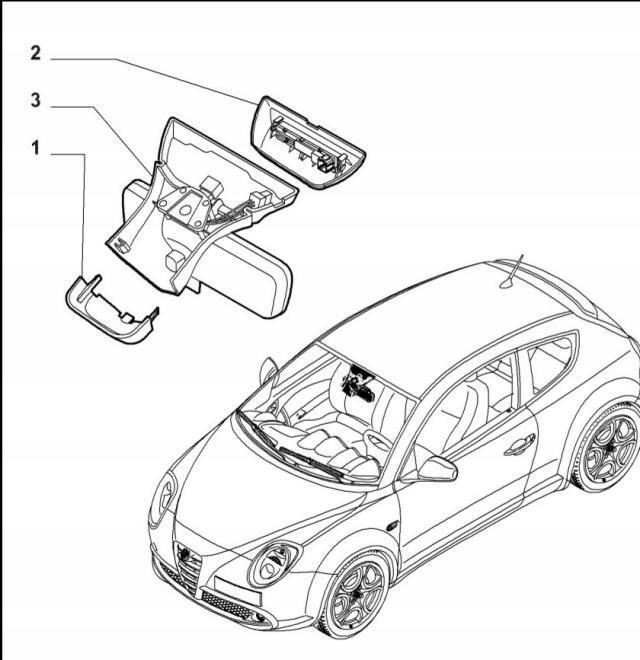 фото №4, Защита зеркало заднего alfa romeo mito nowa