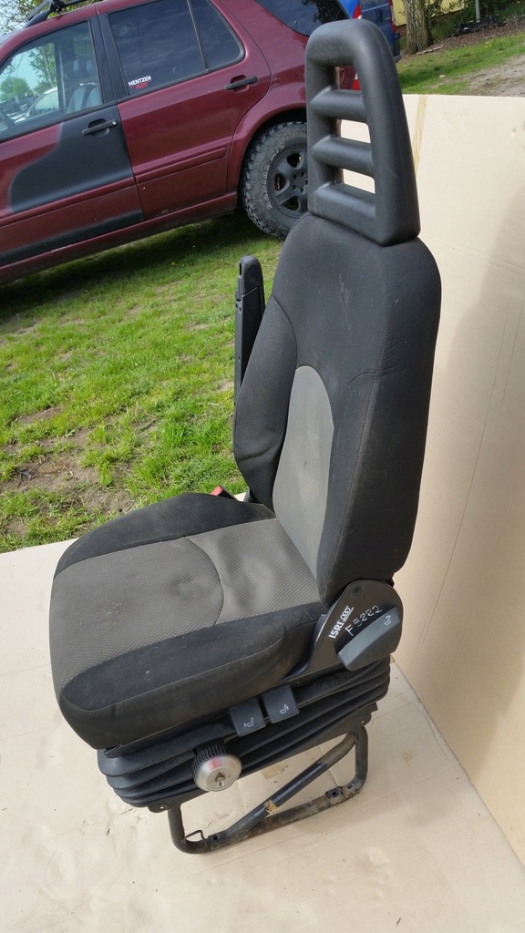 фото №8, Сиденье левый водителя iveco daily iv 06-14 eu пневматический