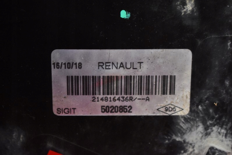 фото №7, Вентилятор 214816436r dacia dokker 1.6 sce 102 km 12-17