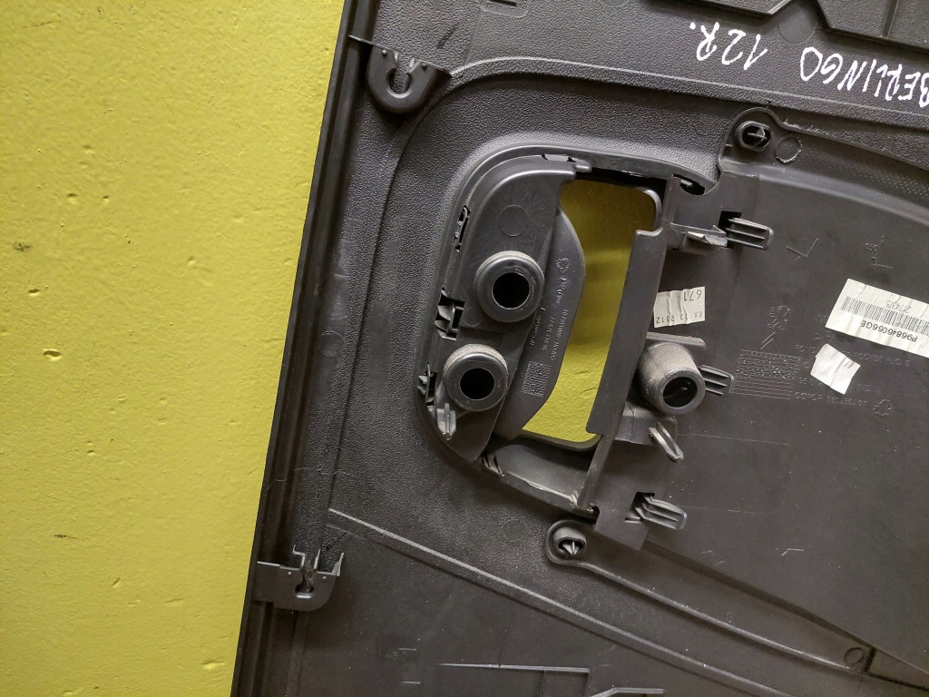 фото №7, Citroen berlingo iii оббивка двері лівий задня 9681286777