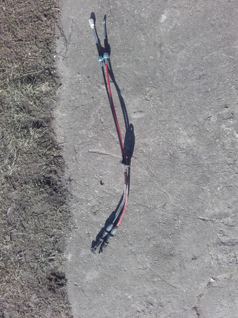 фото №1, Kalos aveo 04-07 1.2 8v тросы переключения передач